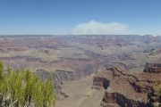 easy to see the size of the north rim fires